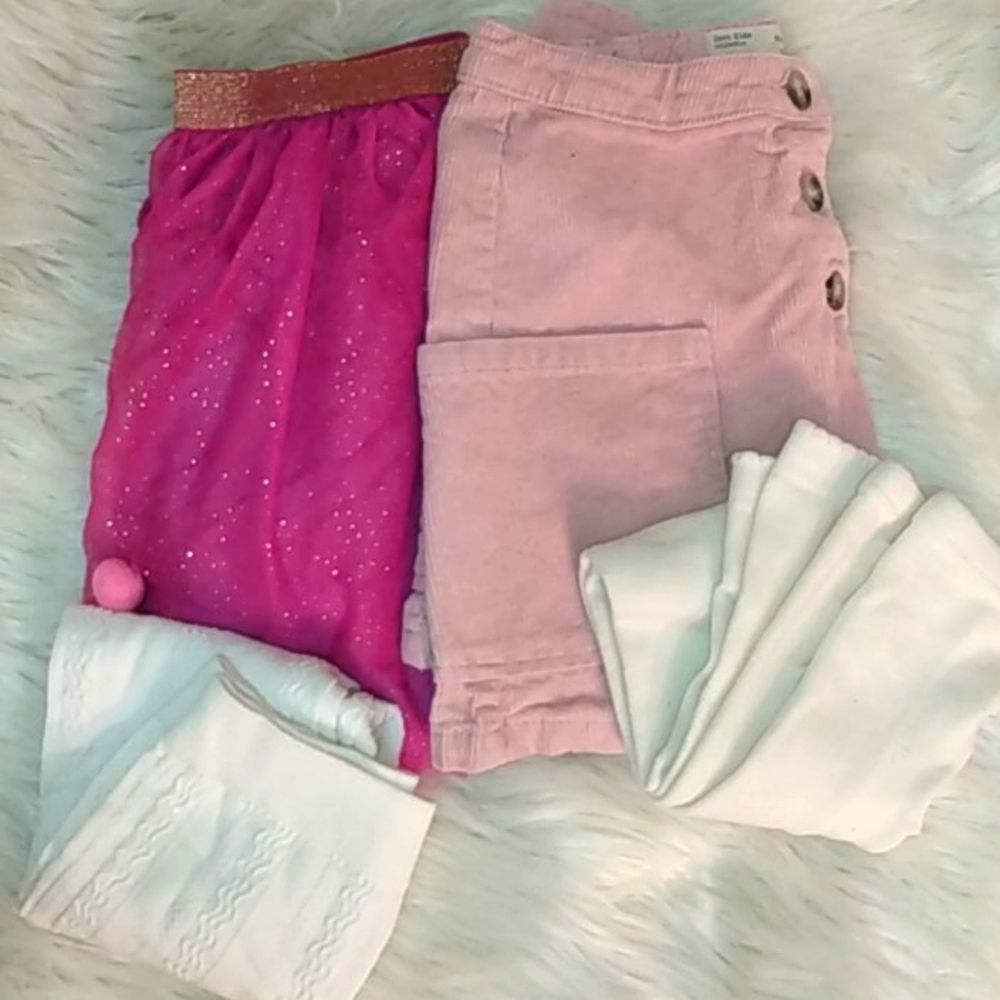 Set of 2 skirts & leggings big girls size 10